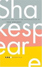 Cover of: Essential Shakespeare | Ted Hughes