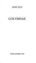 Cover of: Columnae by Jaime Siles