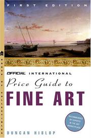 Cover of: Hislop's Official International Price Guide to Fine Art (Hislops Official International Price Guide to Fine Art)
