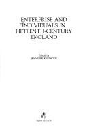 Cover of: Enterprise and the individual in fifteenth century England