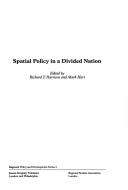 Cover of: Spatial policy in a divided nation