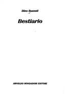 Cover of: Bestiario by Dino Buzzati