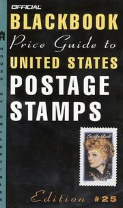 Cover of: The Official 2003 Blackbook Price Guide to U. S. Postage Stamps, 25th Edition (Official Blackbook Price Guide to United States Postage Stamps)