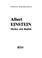 Cover of: Albert Einstein