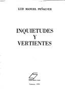 Cover of: Inquietudes y vertientes