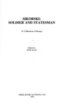 Cover of: Sikorski: soldier and statesman : a collection of essays