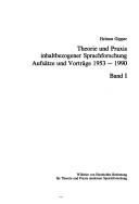 Cover of: Wilhelm von Humboldts Bedeutung für Theorie und Praxis moderner Sprachforschung by Helmut Gipper