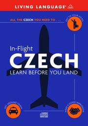 Cover of: In-Flight Czech: Learn Before You Land (LL (R) In-Flight)