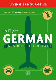 Cover of: In-Flight German: Learn Before You Land (LL (R) In-Flight)
