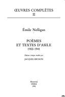 Œuvres complètes by Emile Nelligan