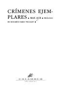 Cover of Crímenes ejemplares