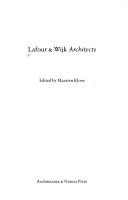 Cover of: Lafour & Wijk, architects
