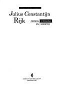 Cover of: Julius Constantijn Rijk by J. R. Bruijn