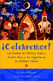 Cover of: ¡Celebremos! | Valerie Menard