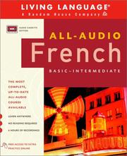 Cover of: All-Audio French: Cassette Program (LL(R) All-Audio Courses)