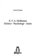 Cover of: E.T.A. Hoffmann by Gerhard Weinholz