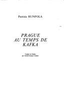 Cover of: Prague au temps de Kafka