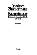 Cover of: Kabinettstücke: Politik mit Strauss und Kohl, 1976-1991
