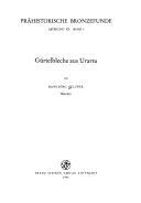Gürtelbleche aus Urartu by Hans Jörg Kellner