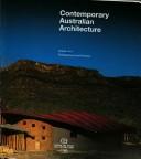 Cover of: Contemporary Australian architecture
