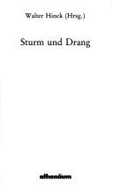 Cover of: Sturm und Drang by Walter Hinck (Hrsg.).