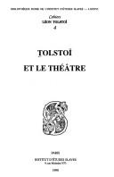 Cover of: Tolstoï et le théâtre