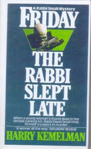 Cover of: Friday the Rabbi Slept Late