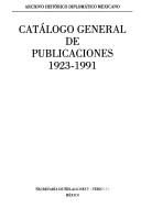 Cover of: Archivo histórico diplomático mexicano. by 