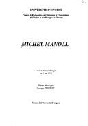 Cover of: Michel Manoll: actes du colloque d'Angers du 31 mai 1991