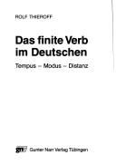 Cover of: Das finite Verb im Deutschen: Tempus, Modus, Distanz