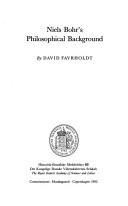 Cover of: Niels Bohr's philosophical background by David Favrholdt