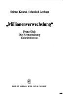 Cover of: Millionenverwechslung: Franz Olah, die Kronenzeitung, Geheimdienste