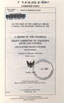 Cover of: On the edge of the American dream: a social and economic profile in 1992 : a report