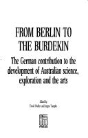 Cover of: From Berlin to the Burdekin | 