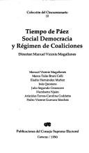 Cover of: Tiempo de Páez, social democracia y régimen de coaliciones