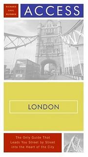 Cover of: Access London 10e (Access Guides) by Richard Saul Wurman
