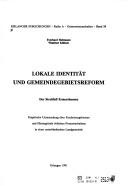 Cover of: Lokale Identität und Gemeindegebietsreform by Everhard Holtmann