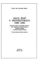 Cover of: Osud Židů v protektorátu 1939-1945 by Livia Rothkirchen, Livia Rothkirchen