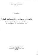 Falsch gehandelt, schwer erkrankt by Verena Keck