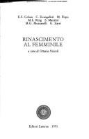 Cover of: Rinascimento al femminile