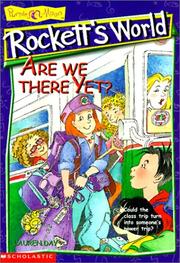 Cover of: Are We There Yet? (Rockett's World)