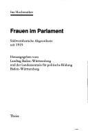 Cover of: Frauen im Parlament by Ina Hochreuther