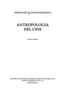 Cover of: Antropología del cine