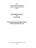 Cover of: Entwicklungsprobleme ländlicher Räume in den Great Plains der USA by Hans-Wilhelm Windhorst