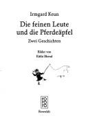 Cover of: Die feinen Leute und die Pferdeäpfel: zwei Geschichten