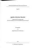 Cover of: Aspekte ethnischer Identität: Ergebnisse des Forschungsprojekts "Deutsche und Magyaren als nationale Minderheiten im Donauraum"