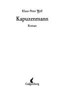 Cover of: Kapuzenmann: Roman