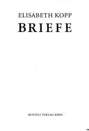Cover of: Briefe by Elisabeth Kopp