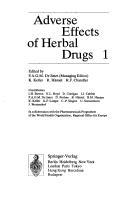 Cover of: Adverse effects of herbal drugs by K. Keller, R. Hansel, P. A. G. M. De Smet