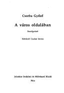 Cover of: A város oldalában: beszélgetések